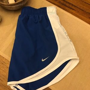 Royal Blue and white Nike Shorts